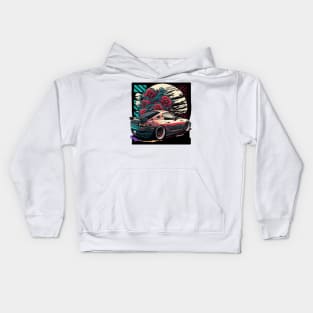 Mazda rx7 art Kids Hoodie